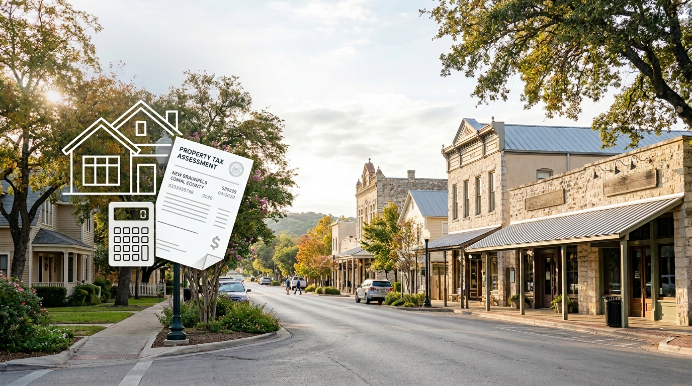 New Braunfels Property Taxes: Estimate Your Monthly Payment